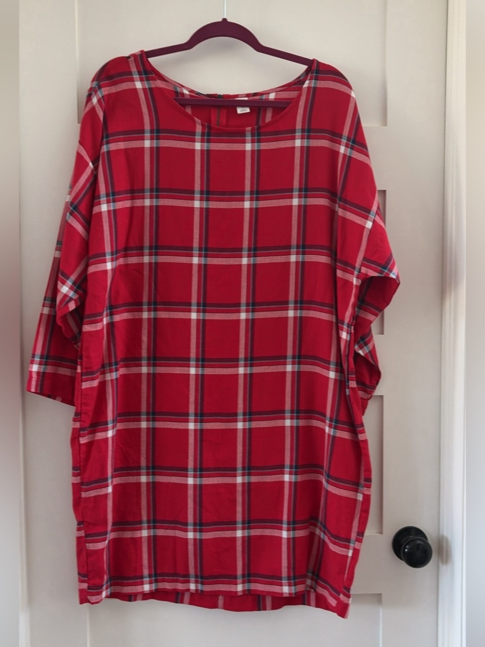 Old Navy plaid dress